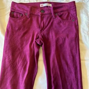 Girls Levi’s 710 Super Skinny velvety jeans 12 Regular